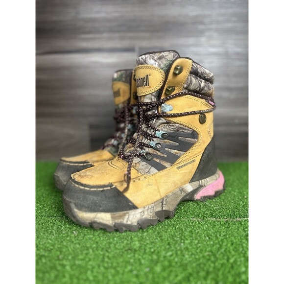 Bushnell Xlander Broon Mossy Hunting Boots Sz‎ 7.5  M womens Scent Mask... - Picture 1 of 9